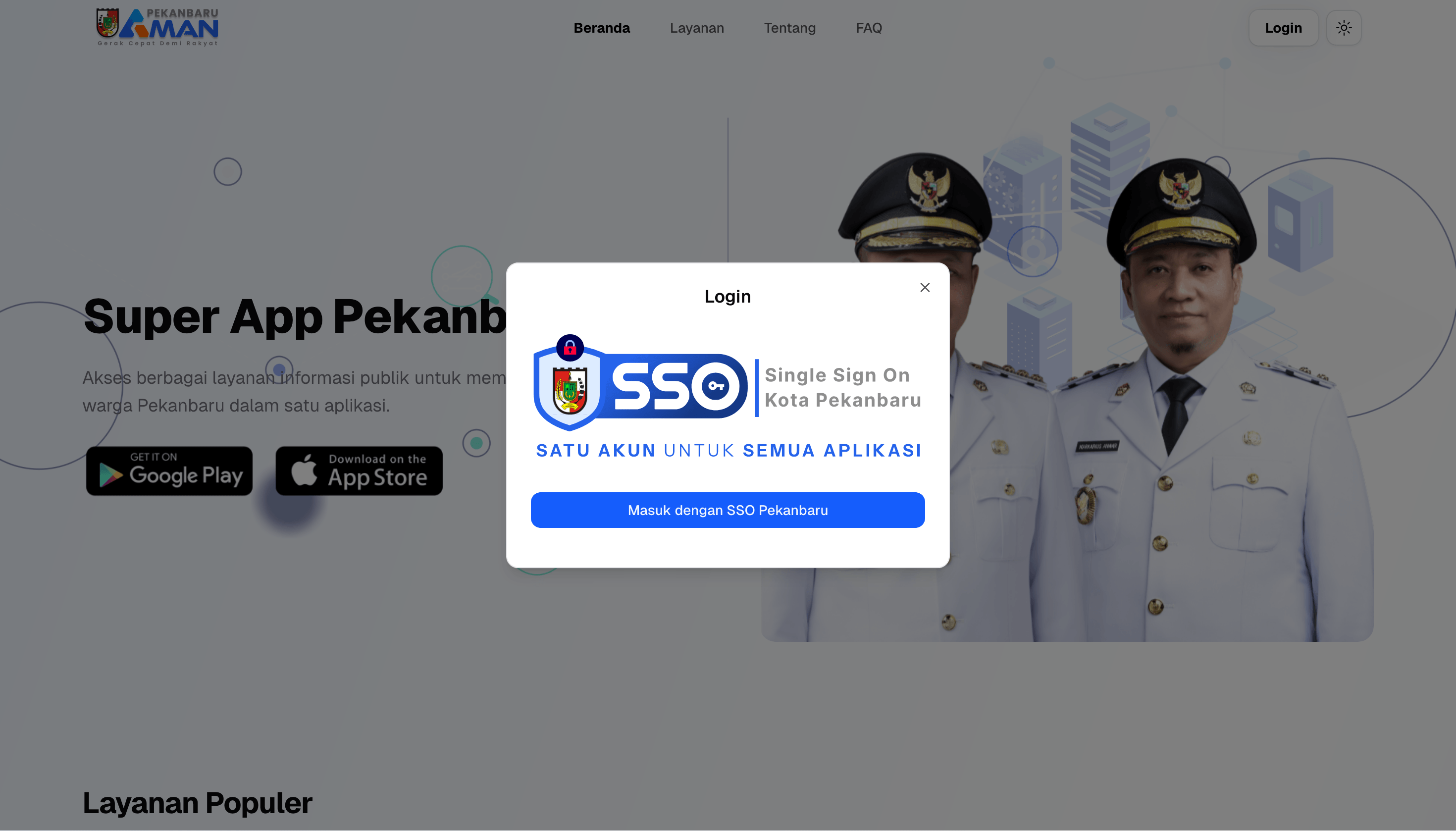 Pekanbaru AMAN (SuperApp) (Backend)
