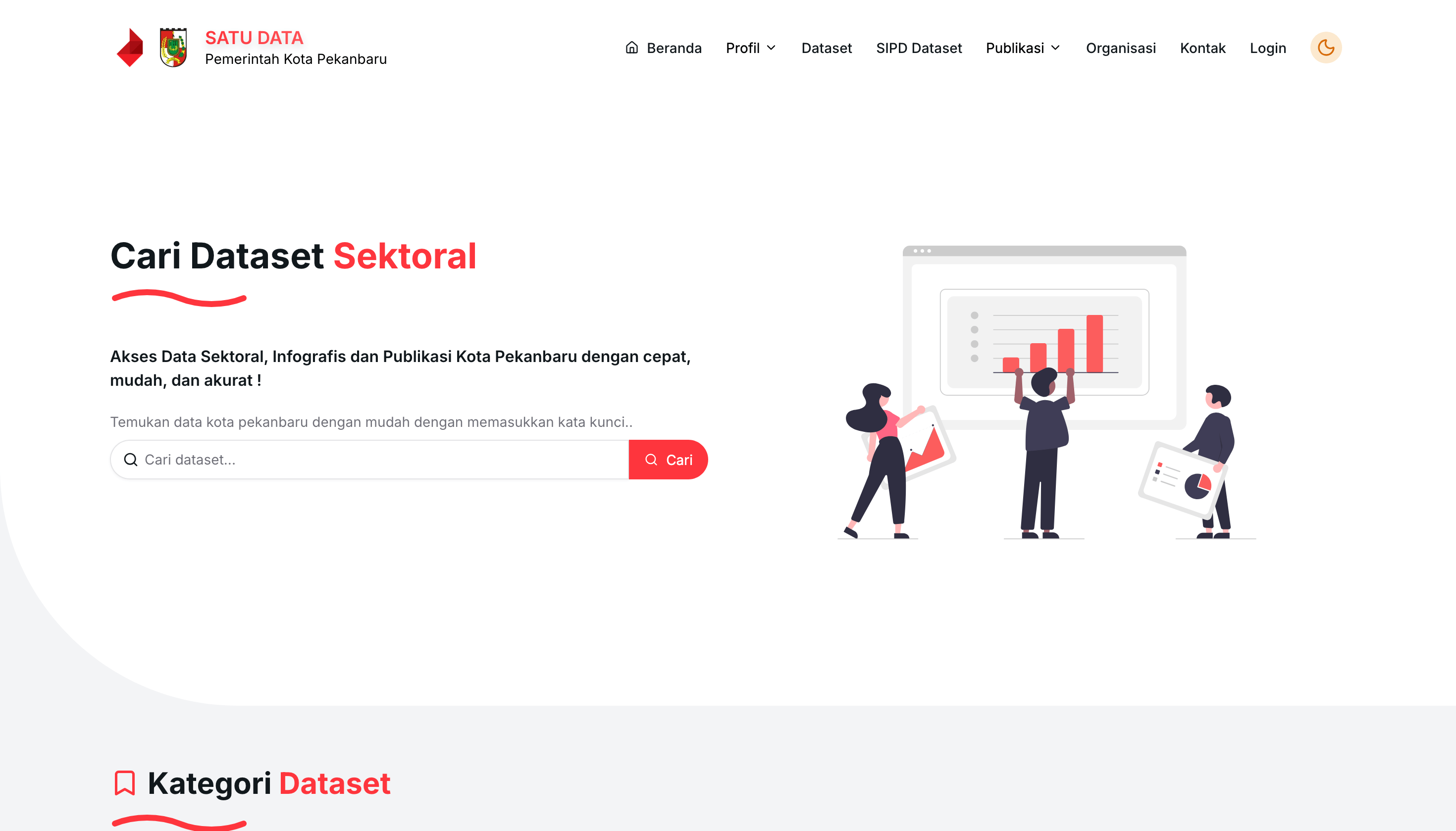 Portal Satu Data Pekanbaru